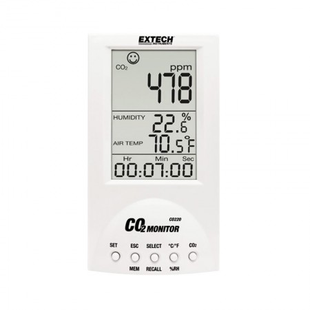 EXTECH Indoor Air Quality CO2 Monitor CO220