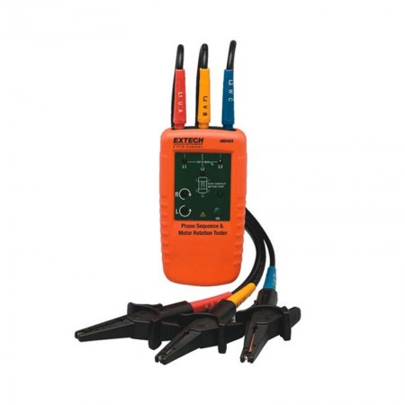 EXTECH Motor Rotation And 3 Phase Tester 480403