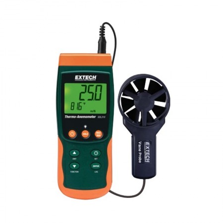 EXTECH Thermo Anemometer SDL310 Nist SD Logger With