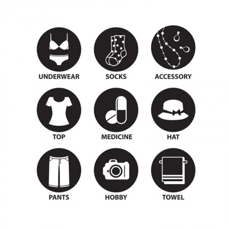 HYUNDAE Fixpix Graphic Sticker Label Thing GS 58864
