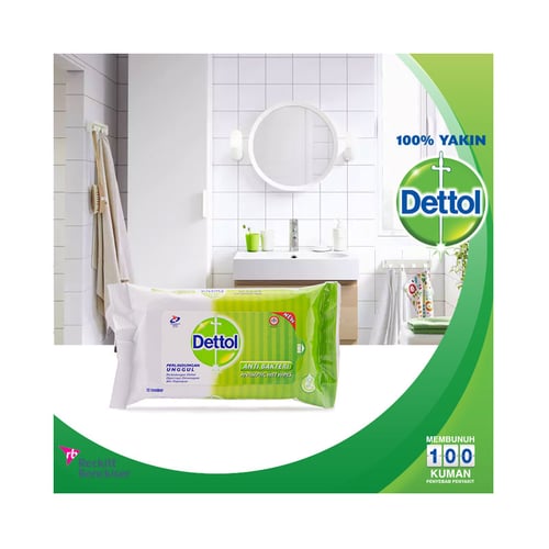 DETTOL Wipes isi 10
