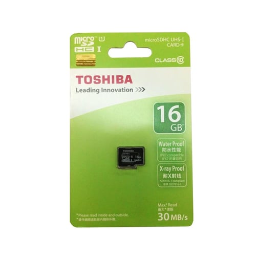 TOSHIBA Micro SDHC 16 GB Class 10