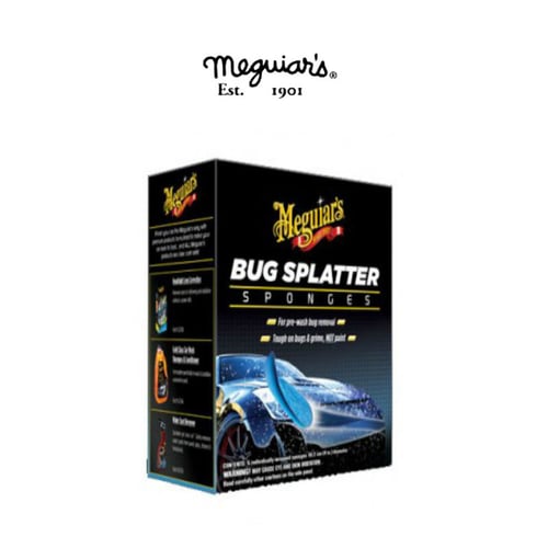 MEGUIARS Bug Splater Sponge (1 Sheet) Cleaner Magic G0200