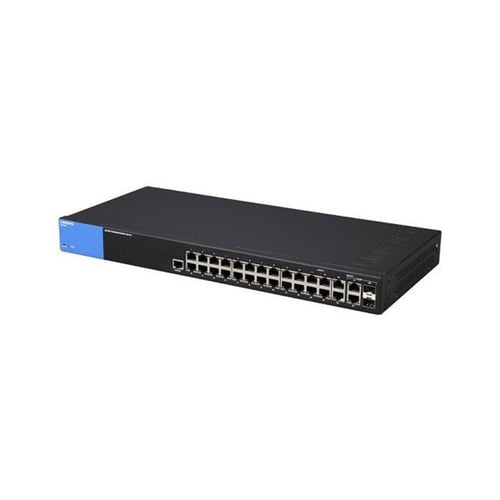 LINKSYS Managed Switch 24-port + 4 combo LGS528-AP