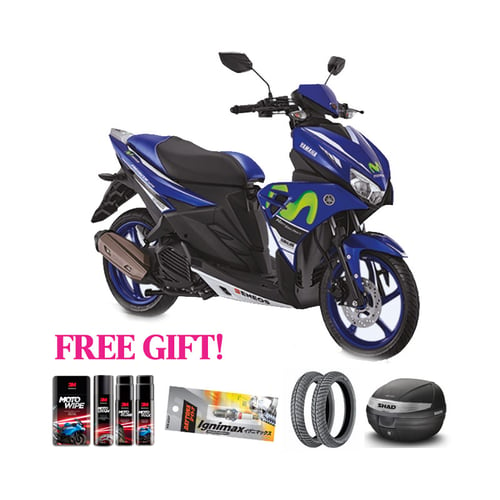 YAMAHA Motor Aerox GP + Free Gift Khusus Area Jawa Barat