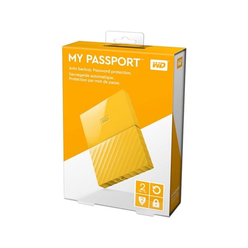 Western Digital WD My Passport 2TB  WDBYFT0020BYL-WESN - Yellow
