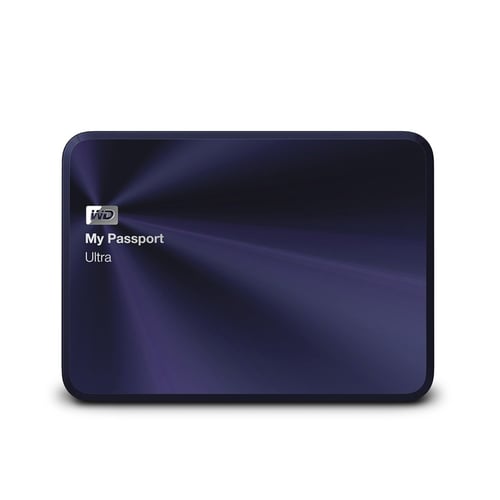 Western Digital WD My Passport Ultra Metal Edition Hard Disk Eksternal 3TB  WDBEZW0030BBA-PESN - Biru