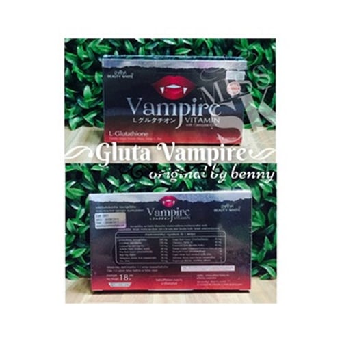 GLUTA Vampire Original Vampire Vitamin 1Box Isi 30 Kapsul