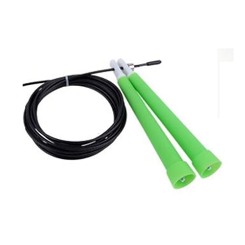 BODY GYM Adjustable Jump Rope Cable High Speed Hijau