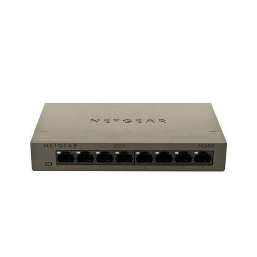 NETGEAR Port 10 10 BaseT Ethernet Switch Metal FS308 8