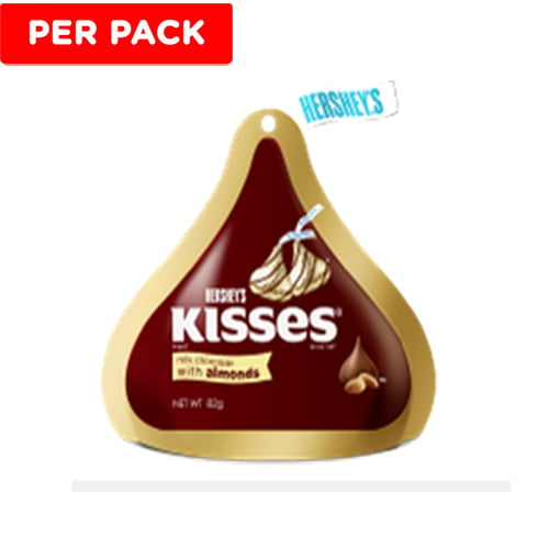 Hershey?s Kisses Milk Chocolates Almonds  ( 24 x 36 Gr ) Pack