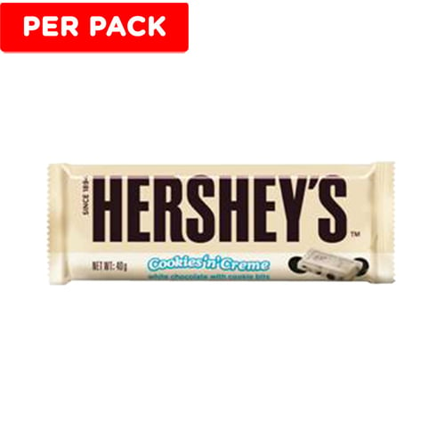 Hershey?s Cookies n Creme Candy Bar (24 x 40 Gr) Pack