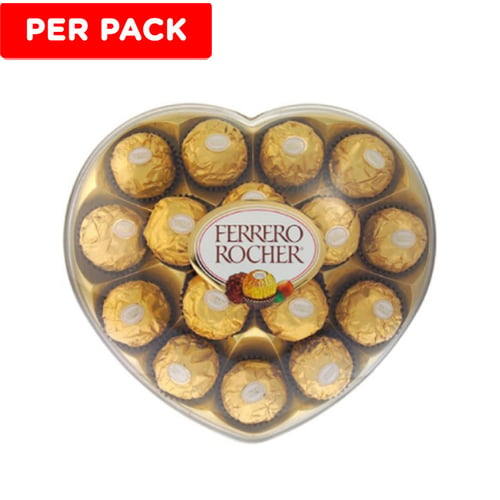 ROCHER Ferrero T8 Heart (6 x 100 Gr) Pack