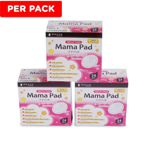 DACCO Paket Hemat Breast Pad 24 pcs - 3 pak Disposible