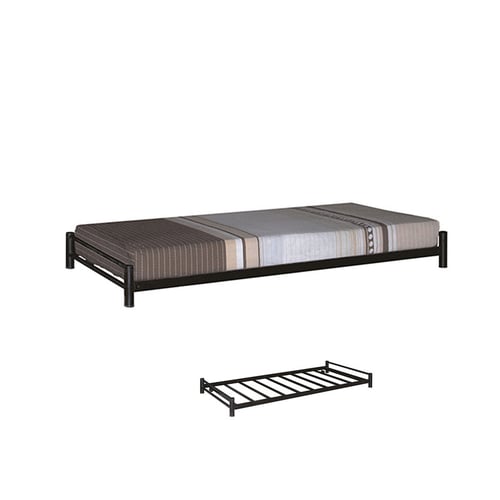 Prissilia Riverside Stainless Stell Bed Double Tempat Tidur