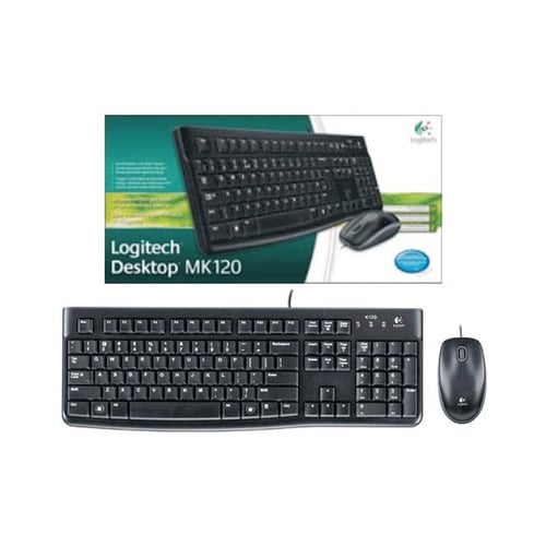 Logitech Keyboard + Mouse  Mk120