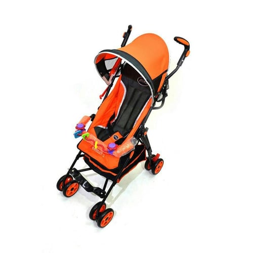 PLIKO Stroller Baby Adventure 108 Jingga