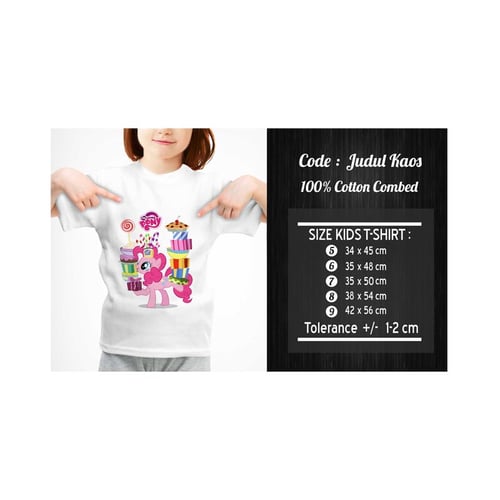 Kaos Anak My Little Pony / Kaos MLP KMLP-010