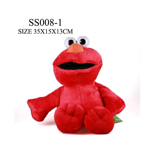 Boneka sesame street M Elmo SS008-1