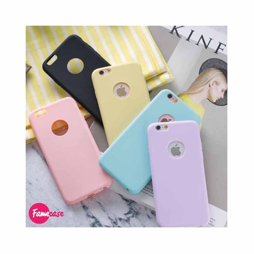 Candy Colorful Soft Case iPhone
