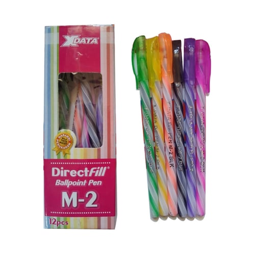 XDATA Pen Murah Bagus Lancar Jaya Direct Fill Pen M-1/M-2