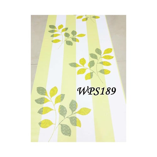 Wallpaper Sticker 45cmx5m WPS189 Green Line N Leaves