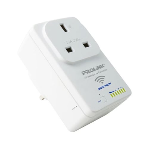 PROLiNK Wireless-N Extender 300Mbps with AC Pass Through PWN3702P