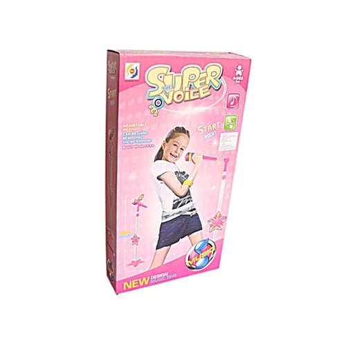 Mainan Anak Super The Voice Microphone Nyanyi Sing a Song Musik