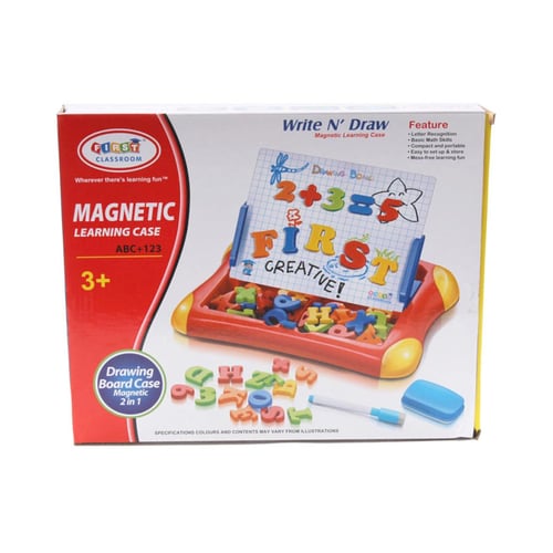 Mainan Edukatif Learning Magnetic Board / Papan Tulis