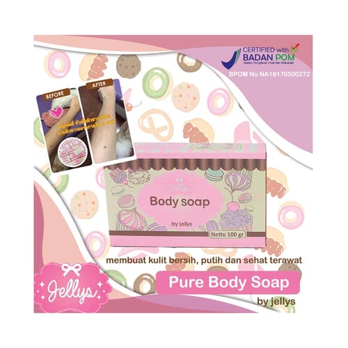 Jellys Body Soap Bar
