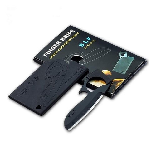 Finger Knife Multifunction Elocranon EDC Knife Credit Card Size
