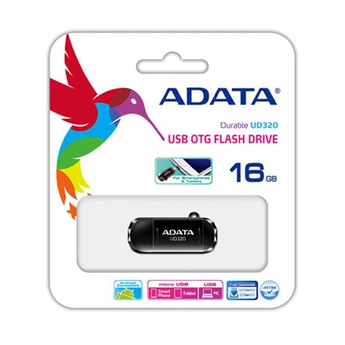 ADATA Flashdisk UD320 16GB (Bisa untuk Smartphone) OTG