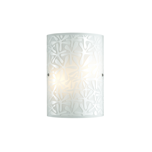 3PLUS PROJECT Lampu Dinding White Glass 3+DL-WL1206-DA-AH