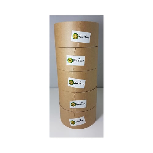 Tiger Lakban Air Gummed Paper Craft Tape Kraft 50mm 2 Inch x 100m
