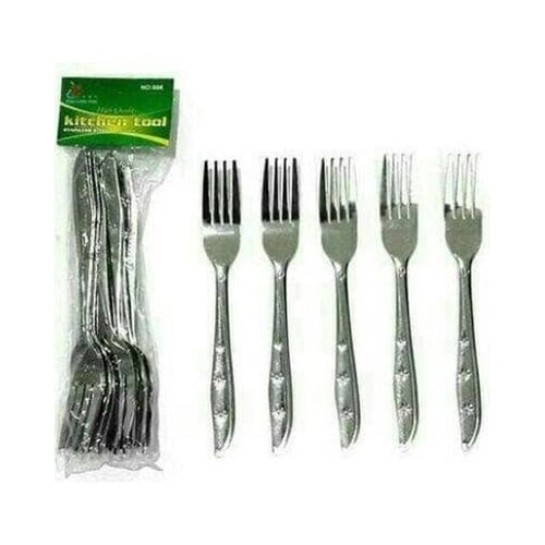 12 Pcs Garpu Stainless Steel Kitchen Tools Cutlery Set