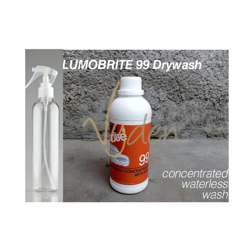 LUMOBRITE 99 Drywash 260 ml Spray Waterless Wash Paint Protection Nano Coating MURAH