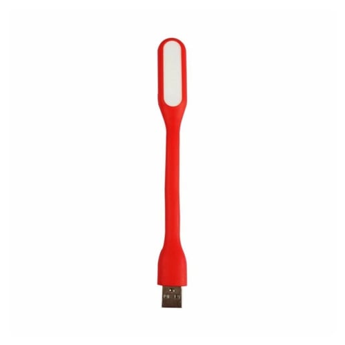 Lampu USB LED Portable Fleksibel Merah