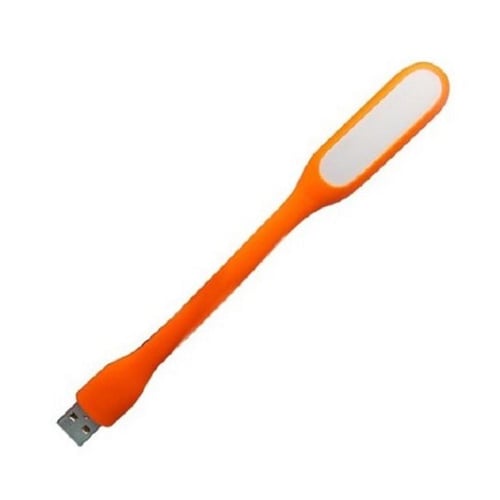 Lampu USB LED Portable Fleksibel Orange