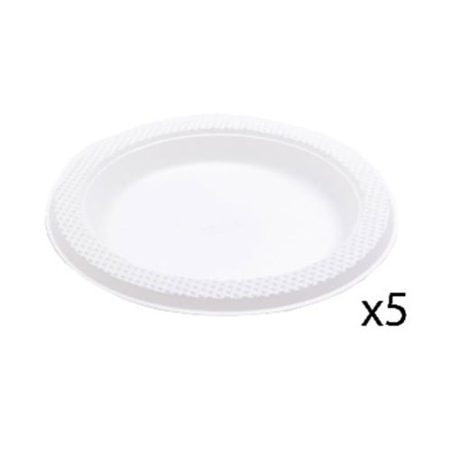 HAN Disposable Plate Putih 15cm Paket 5pcs DP15