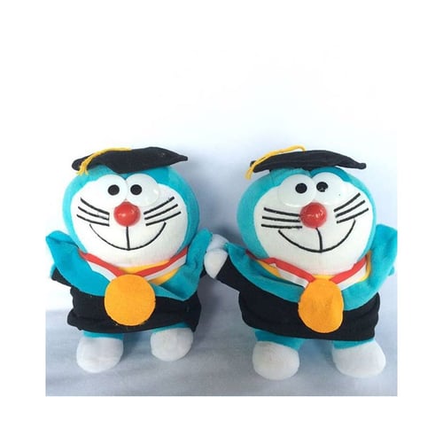 Boneka Wisuda Doraemon Lucu