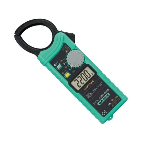 Kyoritsu Digital Clamp Meter AC 1000A True RMS-2200R