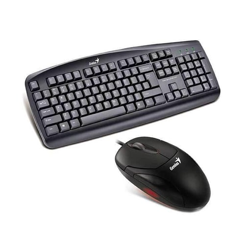GENIUS KB 110 USB Keyboard and NS 120 USB Mouse [Paket]