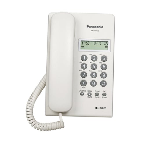 Panasonic Telepon KX-T7703 - Putih