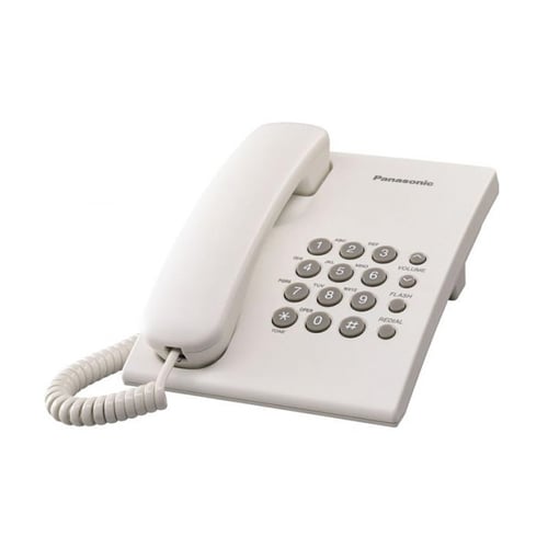 Panasonic Telepon KX-TS500 - Putih