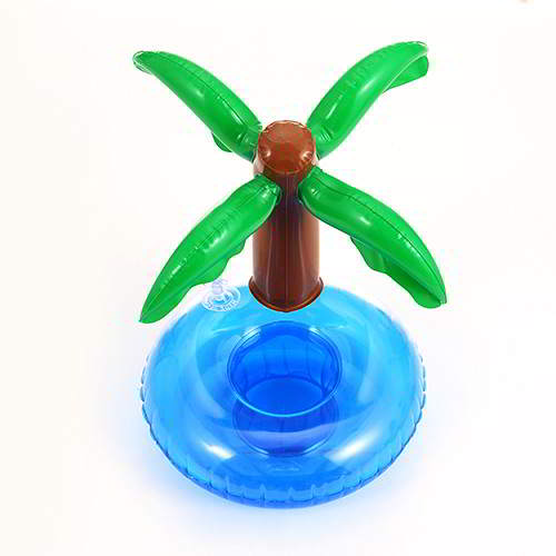 Coconut Tree Color Matching Cup Holder 6pcs RCF57C-Blue