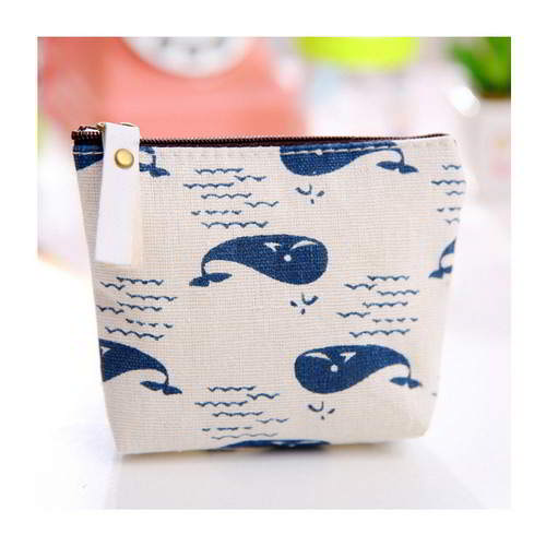 Pattern Decorated Simple Design Multi Color RAED8C Whale