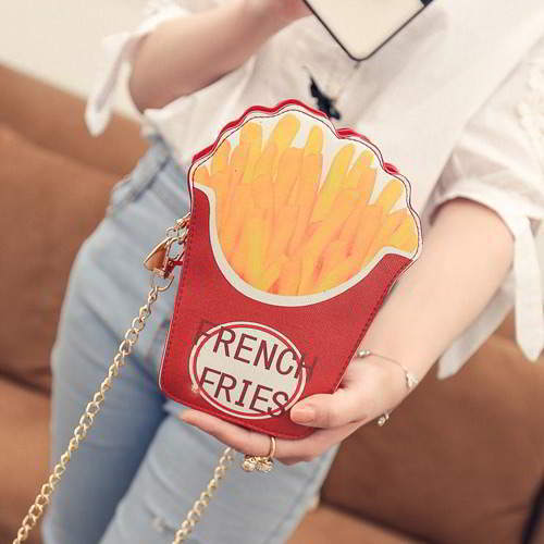 French Fries Shape Bag RBCCBC Red 6pcs