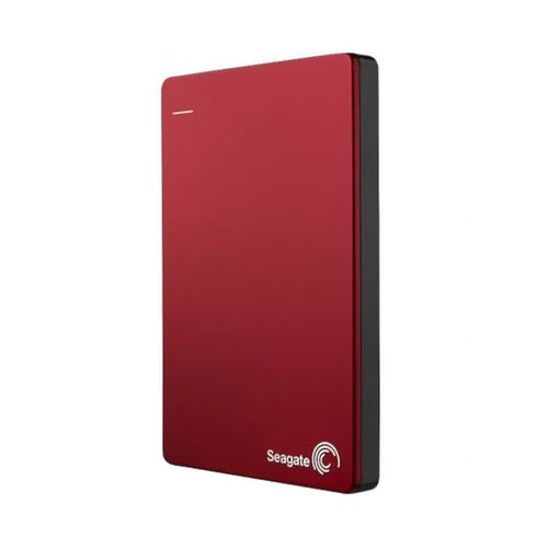 Seagate Hard Disk Eksternal Backup Plus Slim 2TB Merah