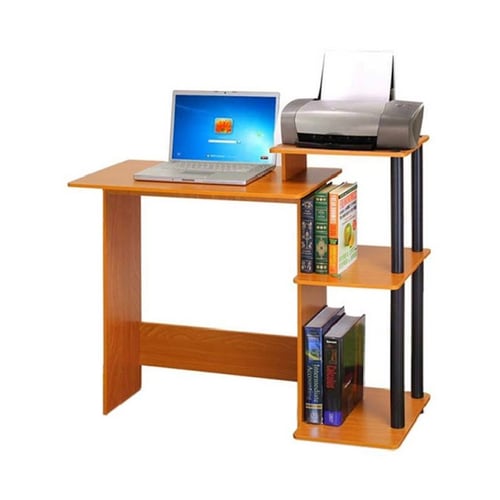 FUNIKA Computer Desk with Tubes 11192 LC/BK