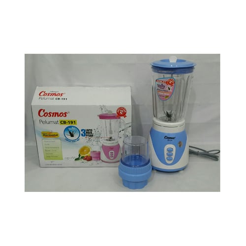 COSMOS Blender Gelas Plastik +Drymill CB191
